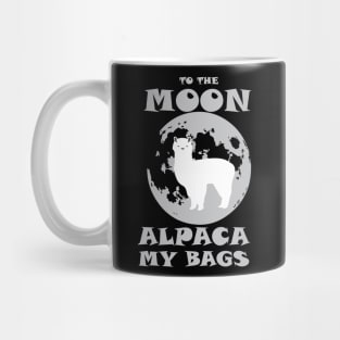 Alpaca Moon World Mug